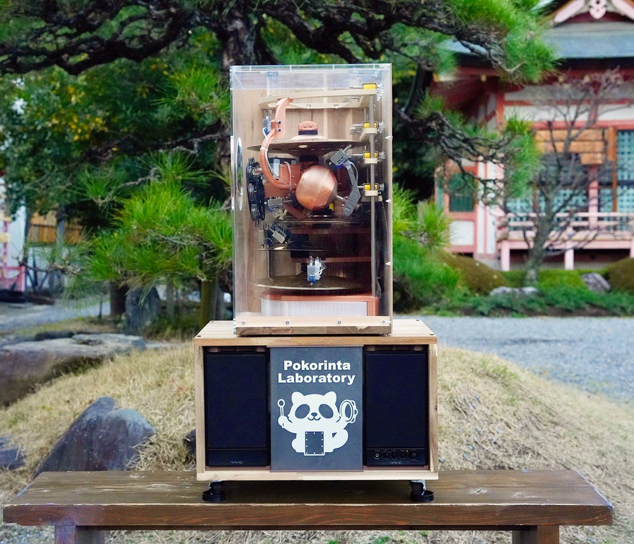 NT京都 春日神社での展示